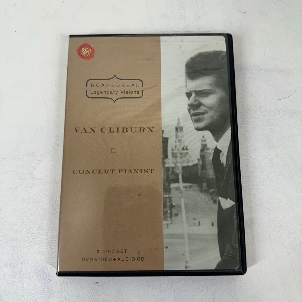 Van Cliburn - Concert Pianist (DVD, 2004, 2-Disc Set, DVD/CD - 2 Pack)